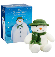 the snowman cuddly toy